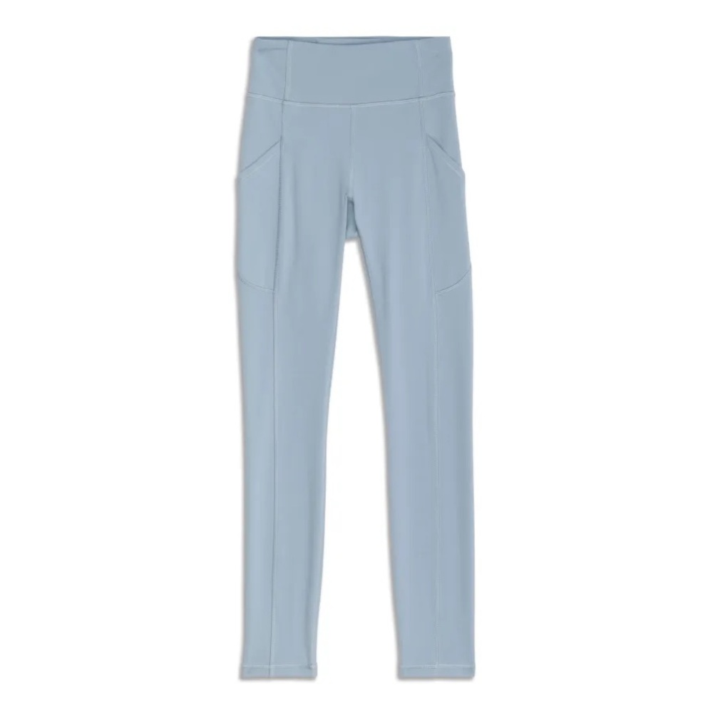 Lululemon Invigorate light blue leggings 25”